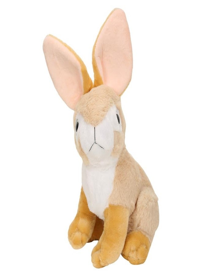 STRIDERS لعبة أرنب ستريدرز القطيفة الناعمة للأطفال - بيج | حيوان محشو لطيف للأطفال | أرنب محبب ومحبوب للبنات والأولاد | لعبة قطيفة ناعمة لوقت لعب آمن - Image 2