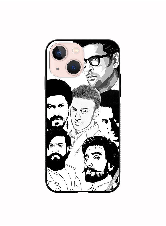 VR CREATIVE Protective Case Cover For Apple iPhone 13 mini Bolyywood Actors Design Multicolour - Image 1