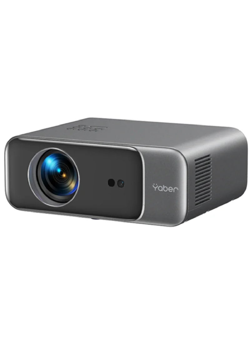 Yaber - Auto Focus/4K Support Projector with WiFi 6 and Bluetooth 5.2,  1080P Outdoor Movie Projector, Auto 6D Keystone And 50% Zoom, Home Theater Projector For Phone TV Stick PC - Image 1