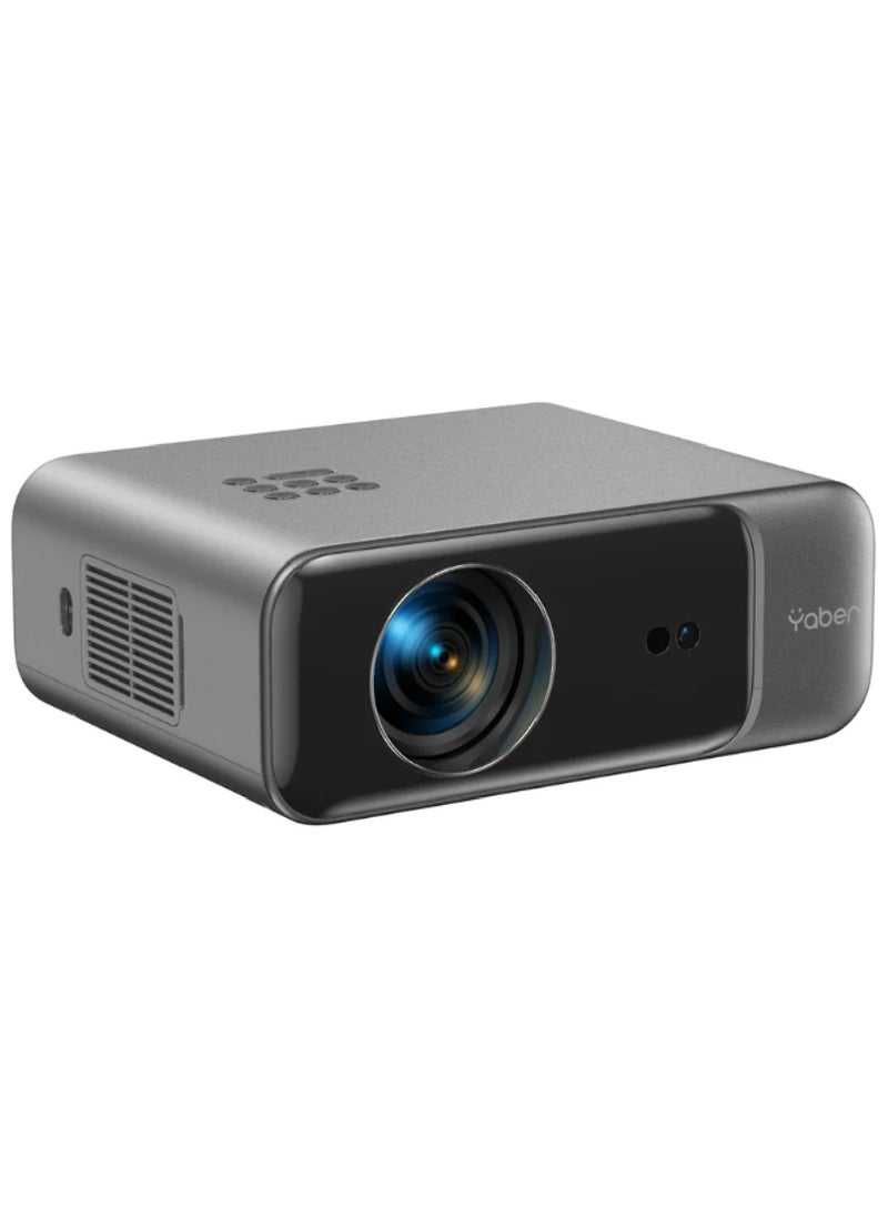 Yaber - Auto Focus/4K Support Projector with WiFi 6 and Bluetooth 5.2,  1080P Outdoor Movie Projector, Auto 6D Keystone And 50% Zoom, Home Theater Projector For Phone TV Stick PC - Image 1