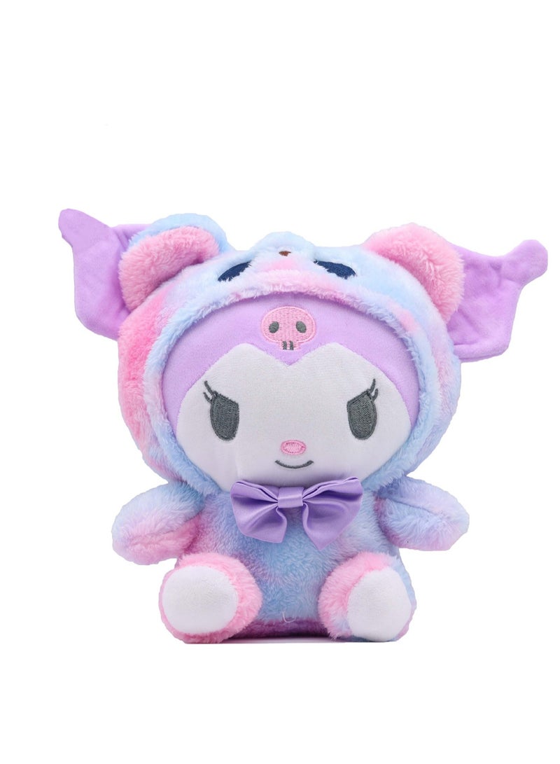 إسكدنيا دمية سانريو القطيفة الجديدة ذات الصبغة المربوطة هدية للأطفال (التعادل صبغ كورومي) - Image 1