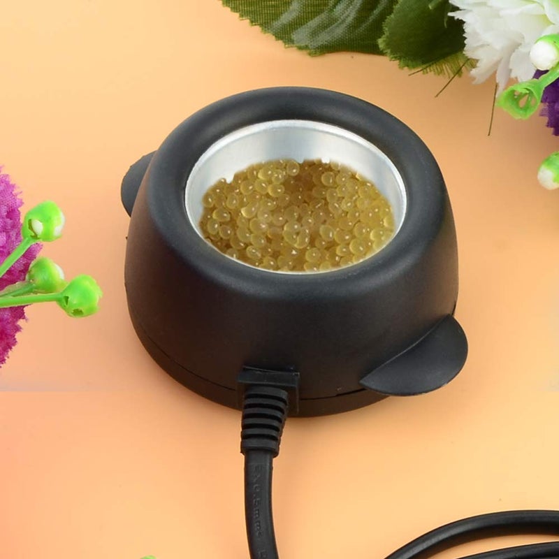 كلاراكو وعاء غراء ساخن 30 وات وعاء ذوبان الغراء، وعاء وصلات الشعر وعاء غراء صغير وعاء ذوبان ساخن وعاء غراء ساخن سخان كهربائي خرز شمع دافئ لوصلات الشعر/ختم الختم - Image 1
