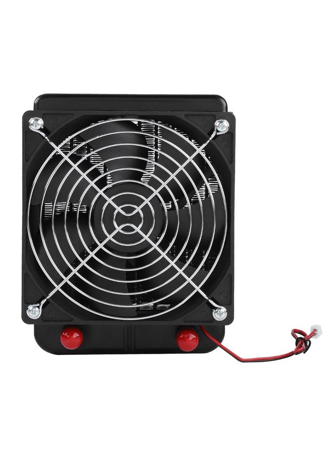 Loquat 120MM Computer CPU Water Cooling Cooler Heat Row Radiator with Fan 10 Tubes - Image 1