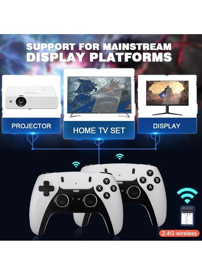 General M8 PRO Video Game Console, 4K HD 2.4G Wireless Controller, Retro Home Wireless Dual-Stick Controller, Portable Game Console 64G+20000 Gaming  - Image 5