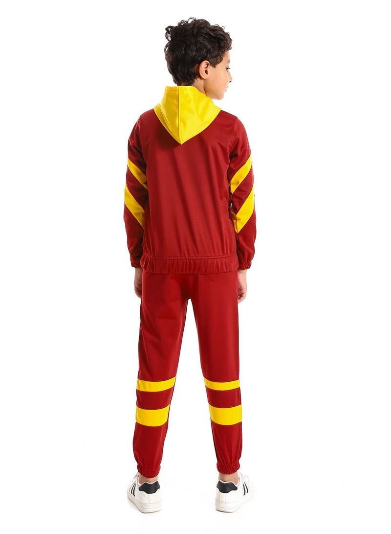 Caesar Boys Training Suit With Pocket. - Image 4