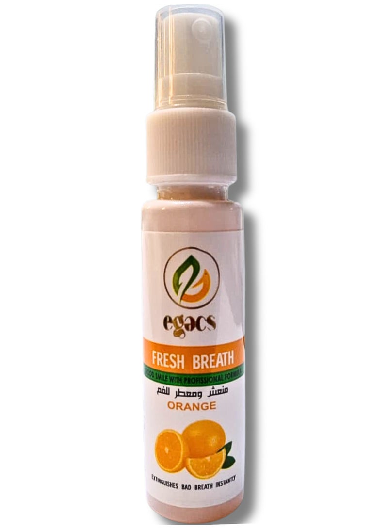 ايجاكس سبراى معطر للفم برائحة البرتقال 30 مل - Image 1