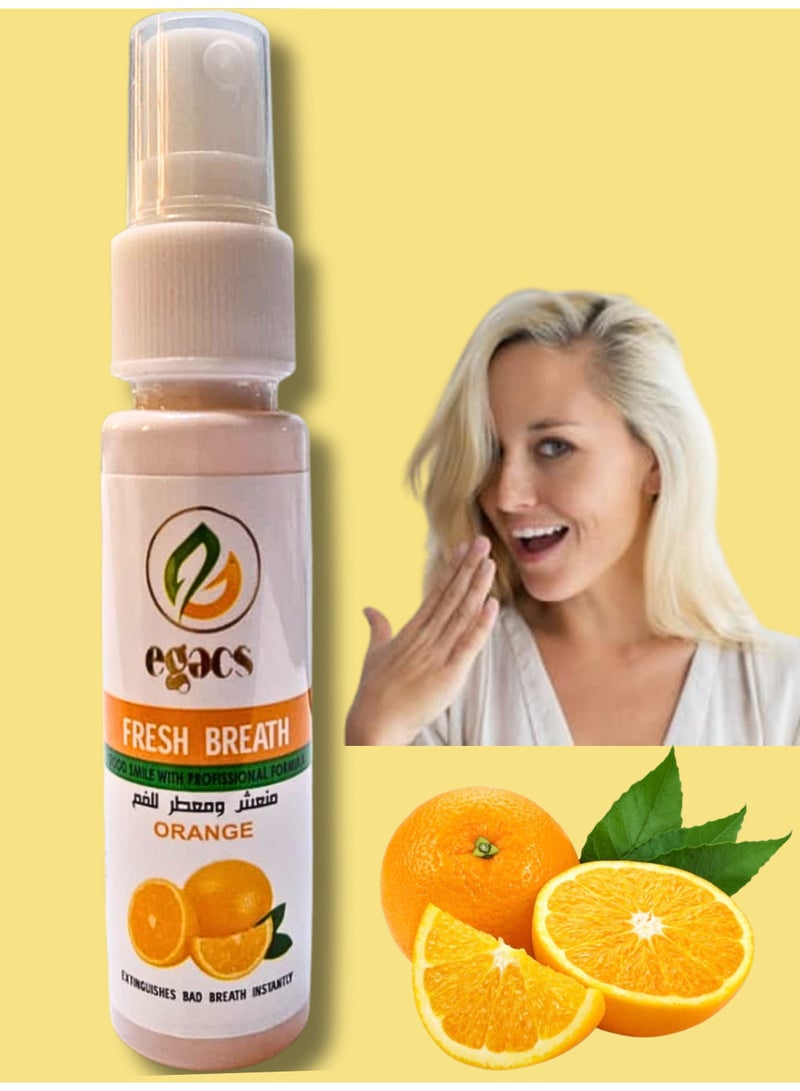 ايجاكس سبراى معطر للفم برائحة البرتقال 30 مل - Image 2