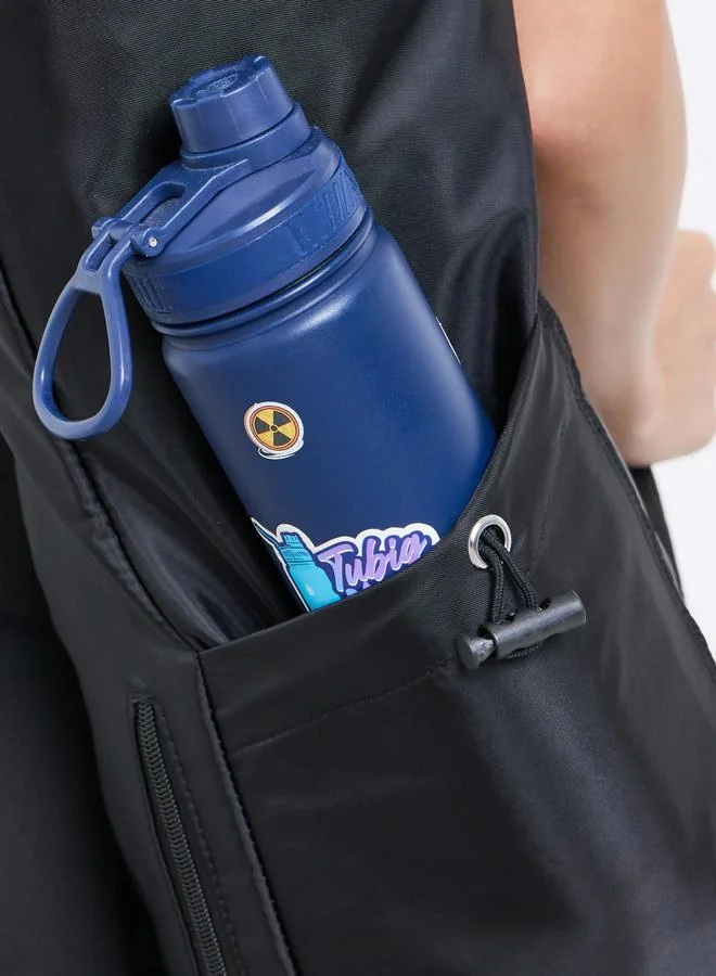 Styli Active Yoga Mat Bag with Bottle Holder and Adjustable Strap