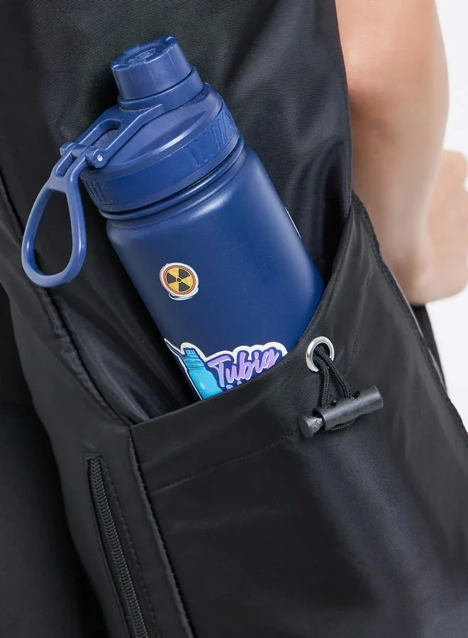 Styli Active Yoga Mat Bag with Bottle Holder and Adjustable Strap