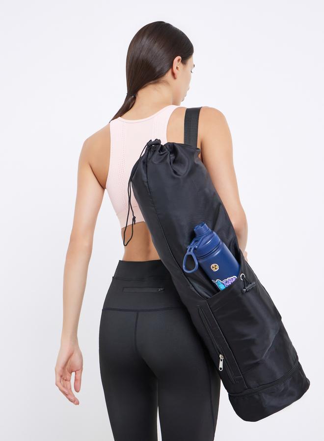 ستايلي اكتيف حقيبة بساط يوغا مع جيب قارورة وأربطة قابلة للتعديل - Image 1