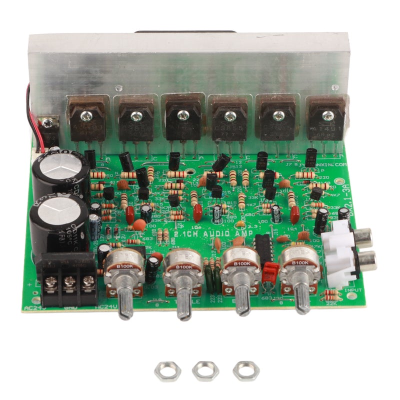 Power Amplifier Board 2.1 Channel Subwoofer 300W High Power Volume Potentiometer Module - Image 1