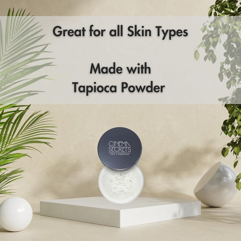 Cinema Secrets Ultralucent Setting Powder - Colorless, 0.6 Oz for Women - Image 5