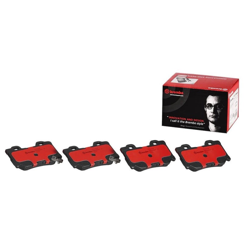 Brembo P56095N Premium Ceramic Rear Disc Brake Pad Set INFINITINISSAN OE AY060NS046 - Image 2