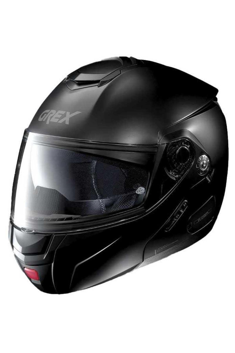 Nolan Grex G9.2 Kinetic N-Com 002 Flip-Up Motorcycle Helmet - Flat Black (X-Large)