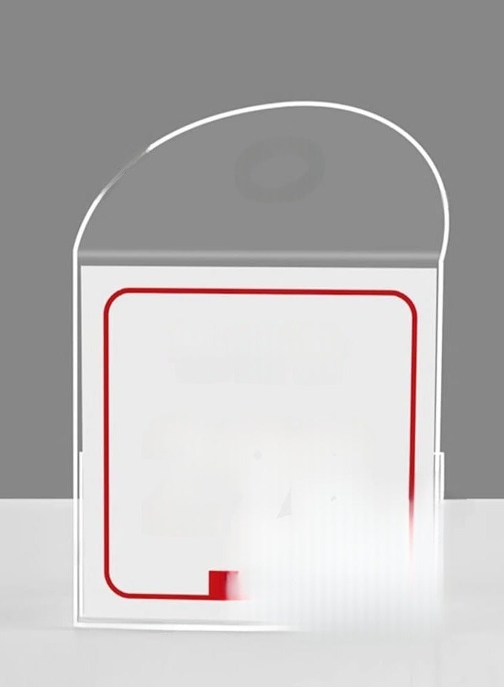 Eckek  10 Pack Label Holder Price Tag Displays Sign Holder Data Card Holder Ads Display Stand for Retail Store Clothing Price Tag - Image 3