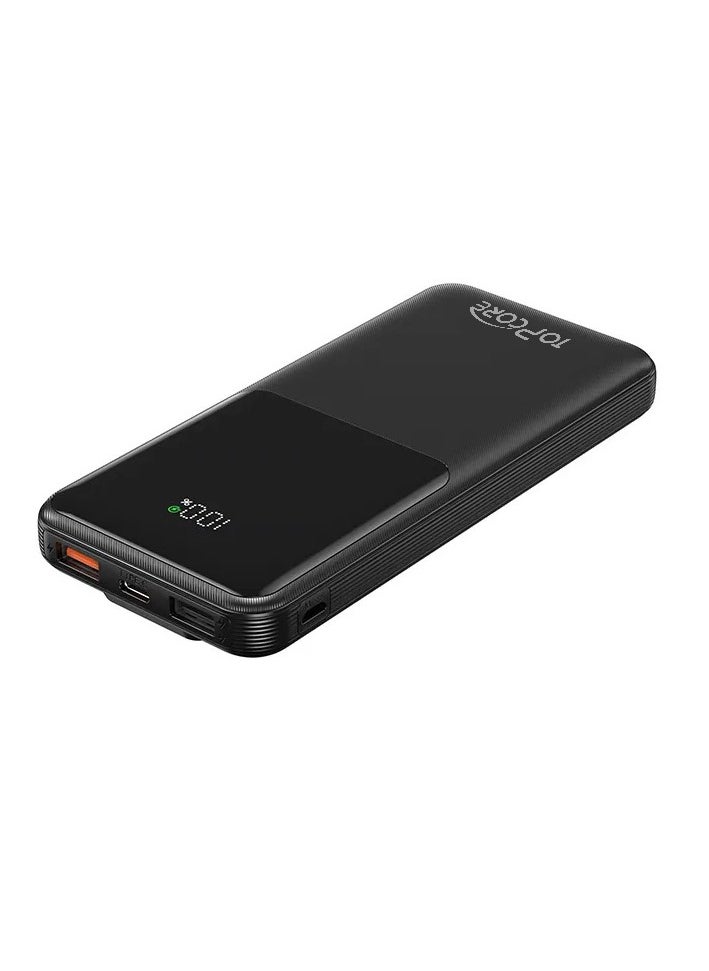 Topcore - Portable Charger, 22.5W 20000mAh USB C Built in Cable Power Bank Fast Charging, PD 3.0 LED Display Phone Battery Pack Compatible with iPhone 16 15 14 13 Pro Samsung S24 S23 Google iPad Tablet, etc - Image 1
