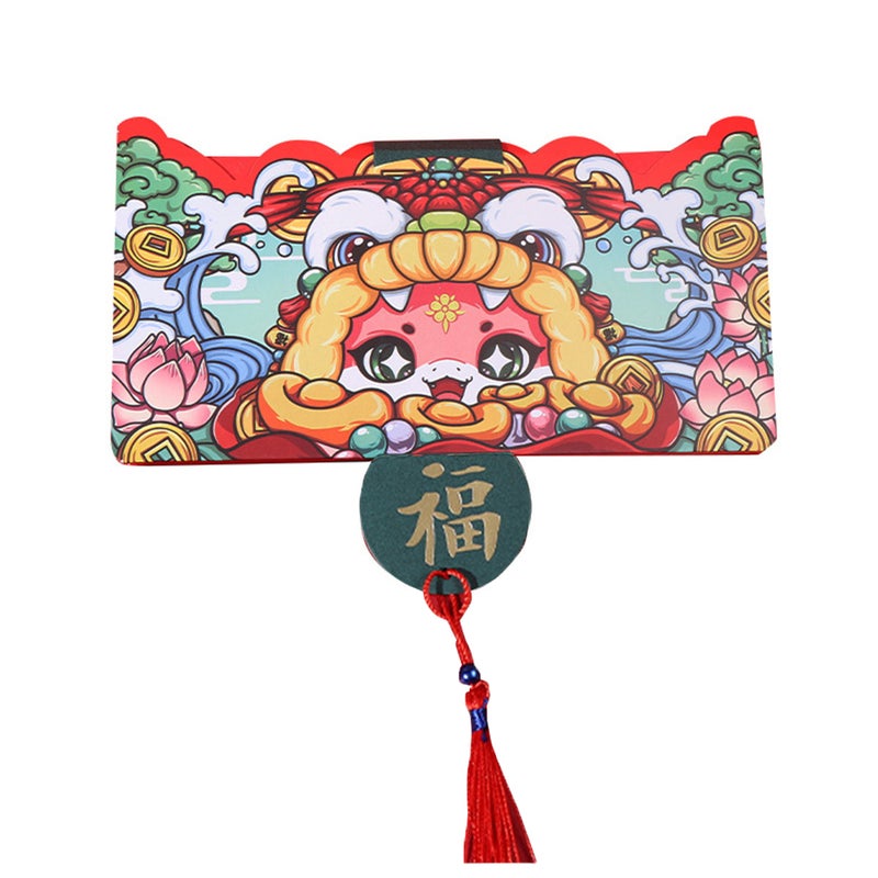 2025 Snake New Year Red Envelope Folding Red Envelope for Parents/Children/Partners/New Year Gifts Creative Folding Red Envelope Bag Gift Red Envelope - Image 1