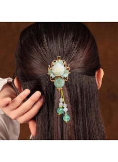 FOMIYES FOMIYES 2pcs Antique hairpin pearl wedding hair accessories hair barrettes for girls retro decor japanese style hair clips hair style ponytail holder hair pins for women flower barrette  - Image 2