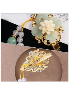 FOMIYES FOMIYES 2pcs Antique hairpin pearl wedding hair accessories hair barrettes for girls retro decor japanese style hair clips hair style ponytail holder hair pins for women flower barrette  - Image 5