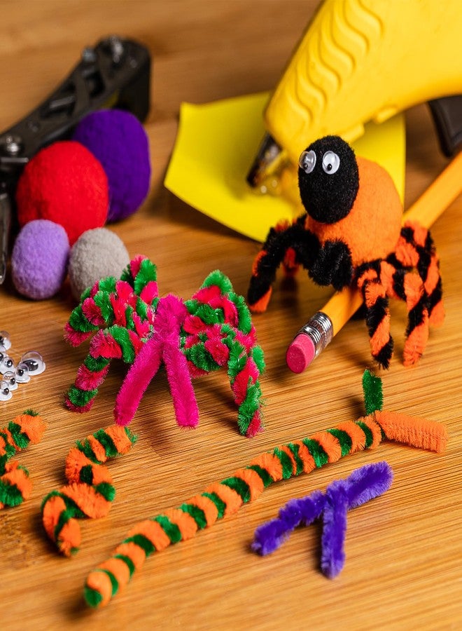 YOKIVE 100 Pcs Pipe Cleaners, Chenille Stems Decoration, Great for DIY Art Craft Supplies (6mm 12 Inch Black White) - Image 4