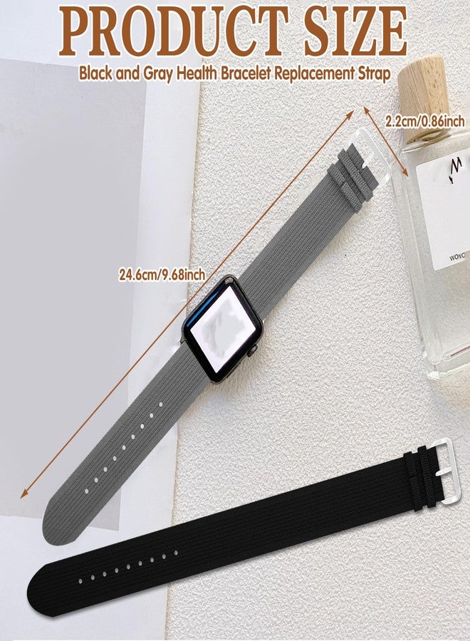 CYUXING Health Replacement Band Strap for Hume,Adjustable Clasp Buckle & Loop Closure for Secure Replacement Strap, Sport Wristband Health Band Fitness Tracker Women Men - Image 2