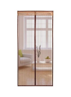 Loquat Anti-Mosquito Door Net Brown 210x90centimeter  - Image 2