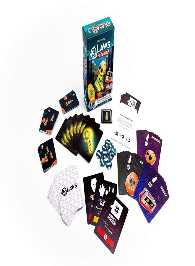 Floodgate Games 3 Laws of Robotics - Card Game - Image 2