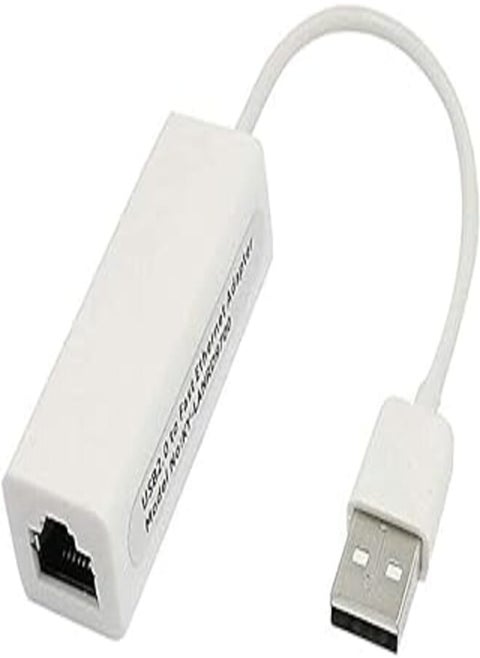 One Year Warranty_USB 2.0 Ethernet 10/100Mbps RJ45 Network Lan Card Adapter With 1 Port