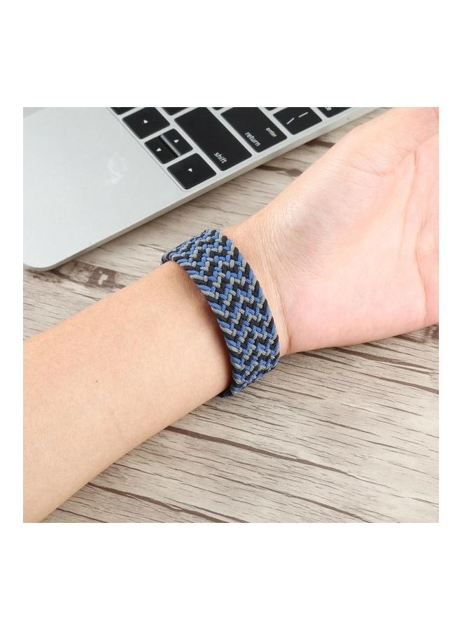 NIBEMINENT Replacement Strap For Apple Watch Series 7 41mm/6,SE,5,4 40mm/3,2,1 38mm Camouflage/Blue - Image 4