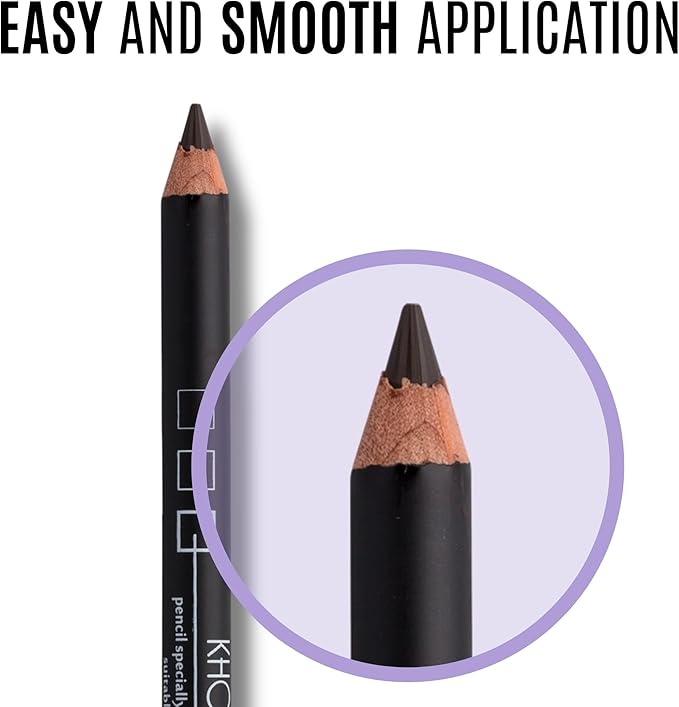 IMPALA Khol Waterproof Eyeliner Intense Black Color 81 Eye Liner Perfect Liner Intense Look Waterproof and LongLasting Eyeliner Soft and Creamy Formula Makeup - Image 3