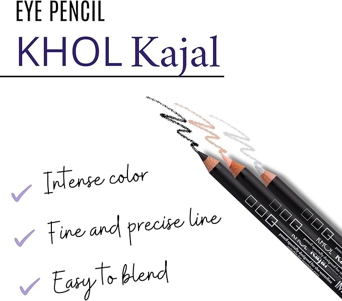 IMPALA Khol Waterproof Eyeliner Intense Black Color 81 Eye Liner Perfect Liner Intense Look Waterproof and LongLasting Eyeliner Soft and Creamy Formula Makeup - Image 2