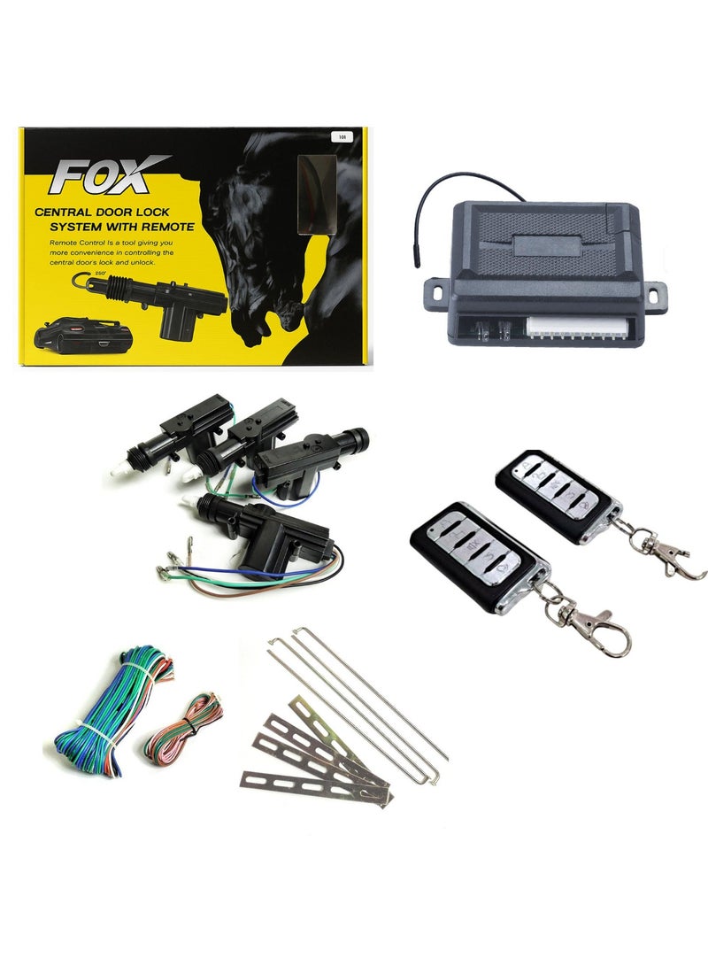 فوكس يوفر قفل مركزي فوكس حماية كاملة لسيارتك بنظام قفل ذكي وسريع -Y01 - Image 1