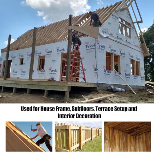 SITLDY 34-30 Degree Framing Nails 4 Sizes (2"+2-1/2"+3.0" Ring+3-1/2" Smooth), D Head Hot Dipped Galvanized Paper Tape Strip Nails, 80 PCS per Size, 320 Count, for 30 to 34 Degree Framing Nailer - Image 5