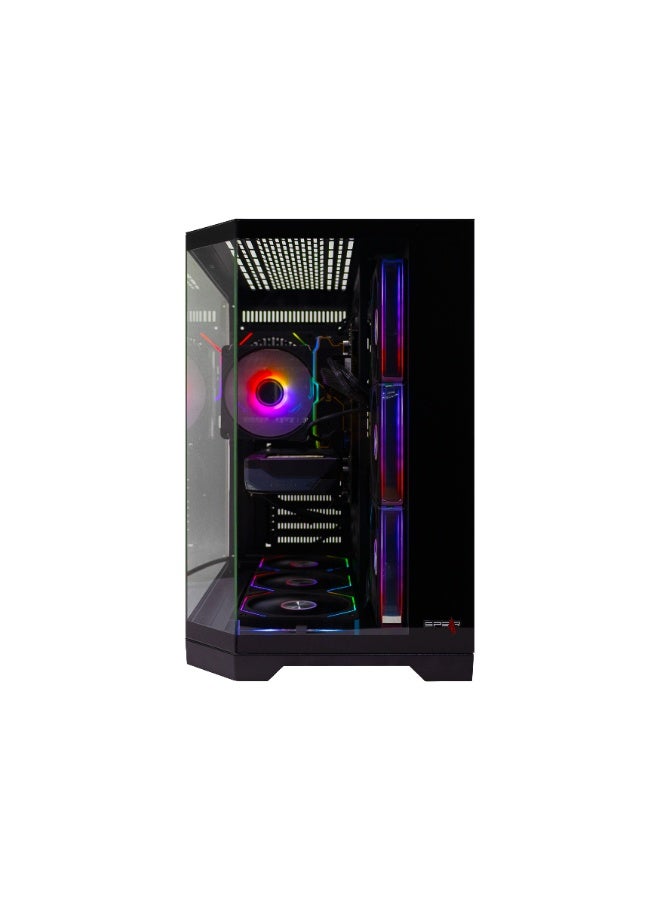 Spear Pc Gaming PRO – Intel i5-14400F, RTX 5070 Ti 16GB Triple-Fan, 32GB DDR5, 1TB NVMe SSD, 800W PSU, 7-Fan ARGB Case, Windows 11 Pro Black - Image 3