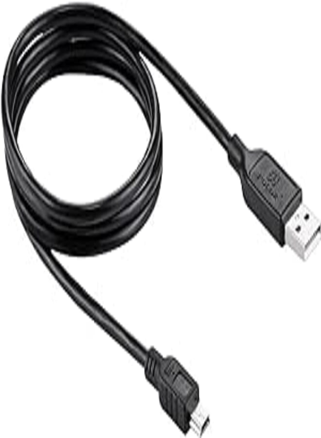 كابل شحن ومزامنة بيانات USB صغير 5 سنون من بولوز بطول 1 متر لكاميرا كانون EOS 50D / 60D / 70D / 5D2 / 5D3