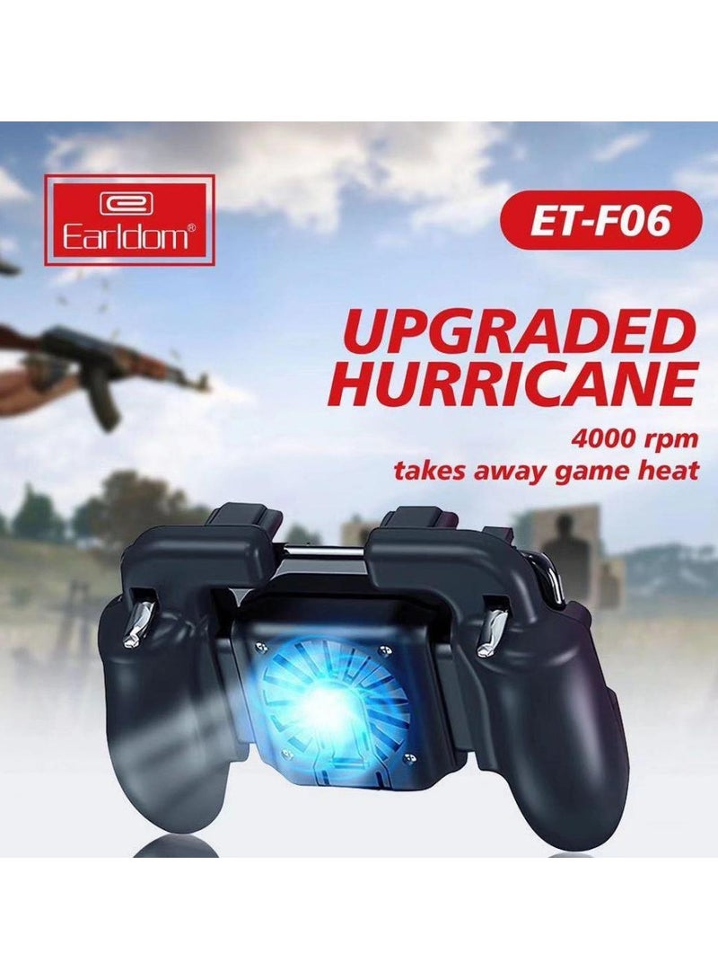 Earldom ET-F06 Rechargeable Radiator Game Controller Cooling Pad Fan - Image 2