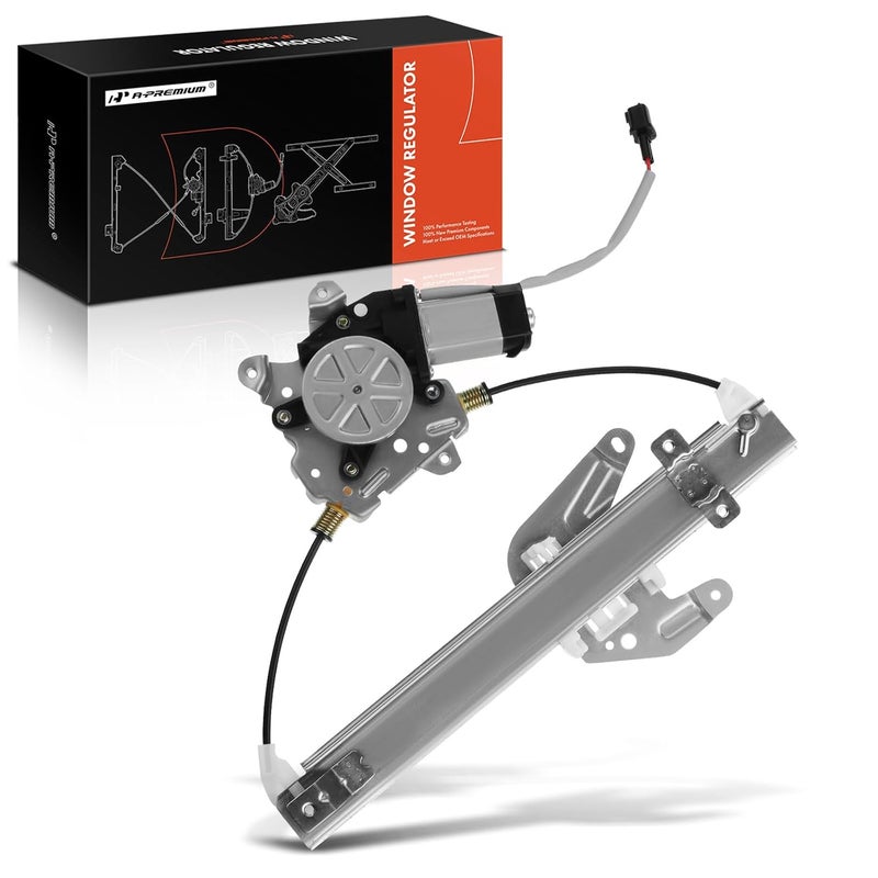 A-Premium Power Electric Window Regulator with Motor for Nissan Altima 2002-2006 Rear Right Passenger Side - Image 1