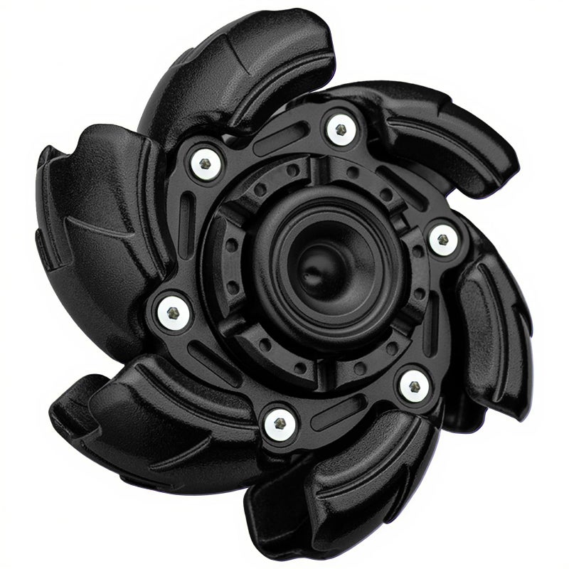 HIDEDC Pillbug Fidget Spinner Open Armor Metal Fidget Spinners for Adults Alloy EDC Fidget Toys Adults Stress Relief Toy Executive Desk Toy for ADHD ADD Autism Black - Image 3