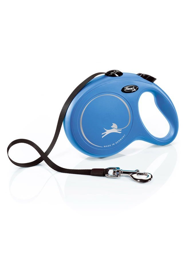 Flexi CL30T8.250.BL New Classic Tape Retractable Leash, Blue, Large/26' - Image 1