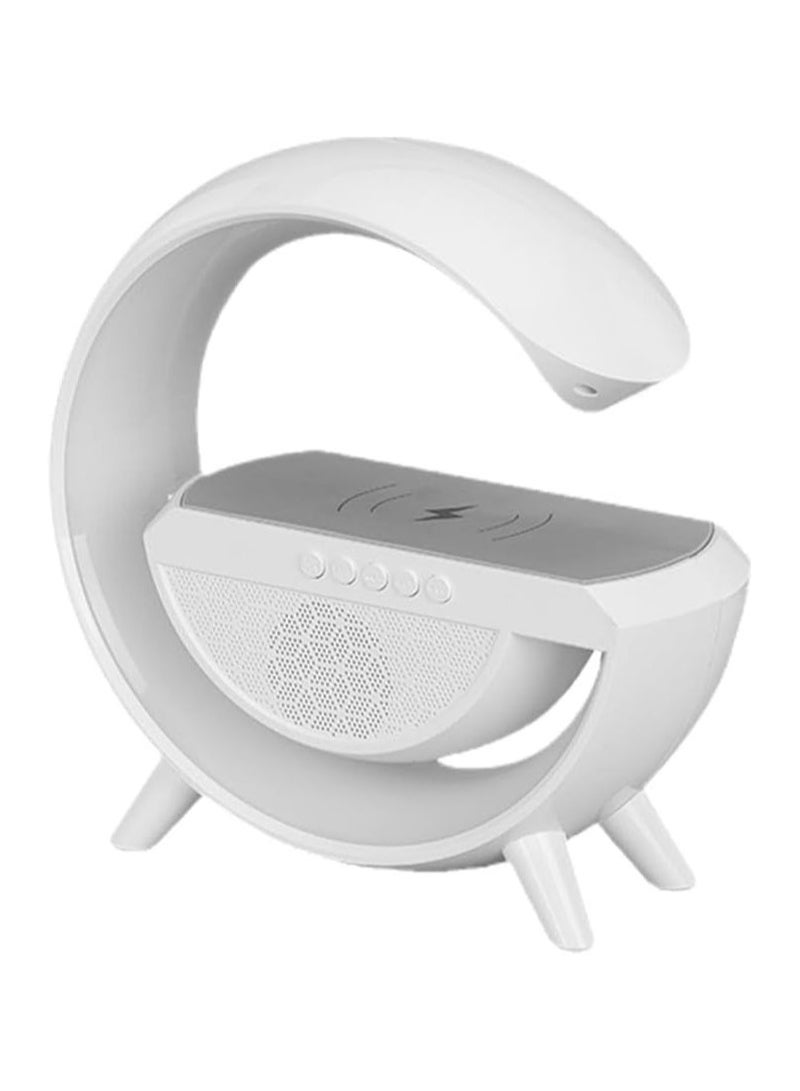 MIRHA Intelligent Life Assistant: The Future of Convenience in a Wireless Charging LED Lamp (White Edition)  - Image 1