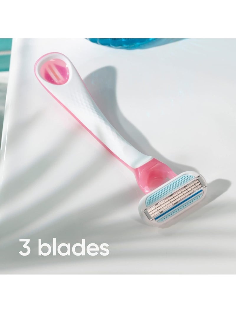 فينوس جيليت شفرات حلاقة فينوس الحساسة للاستعمال مرة واحدة، 3 قطع - Image 3