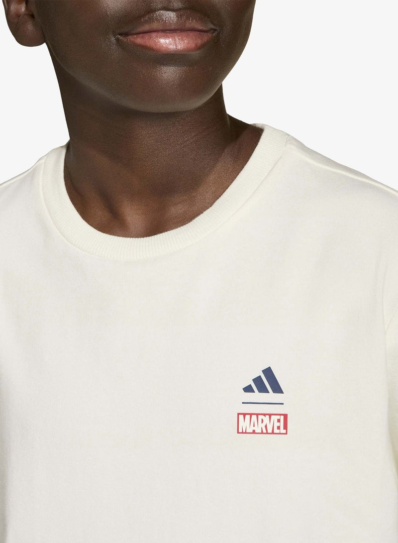 Adidas Youth Marvel Spider Man Graphic T-Shirt - Image 3