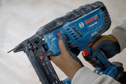 BOSCH GTH18V-18MN 18V Brushless 18-Gauge Narrow Crown Stapler - Cordless, Powerful, and Precise for Furniture, Upholstery, and Cabinetry Applications (Bare Tool) - Image 5