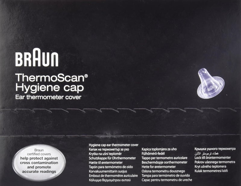 BRAUN Thermometer Disposable Lens Filters, 66025780-LF40EULA - Image 2