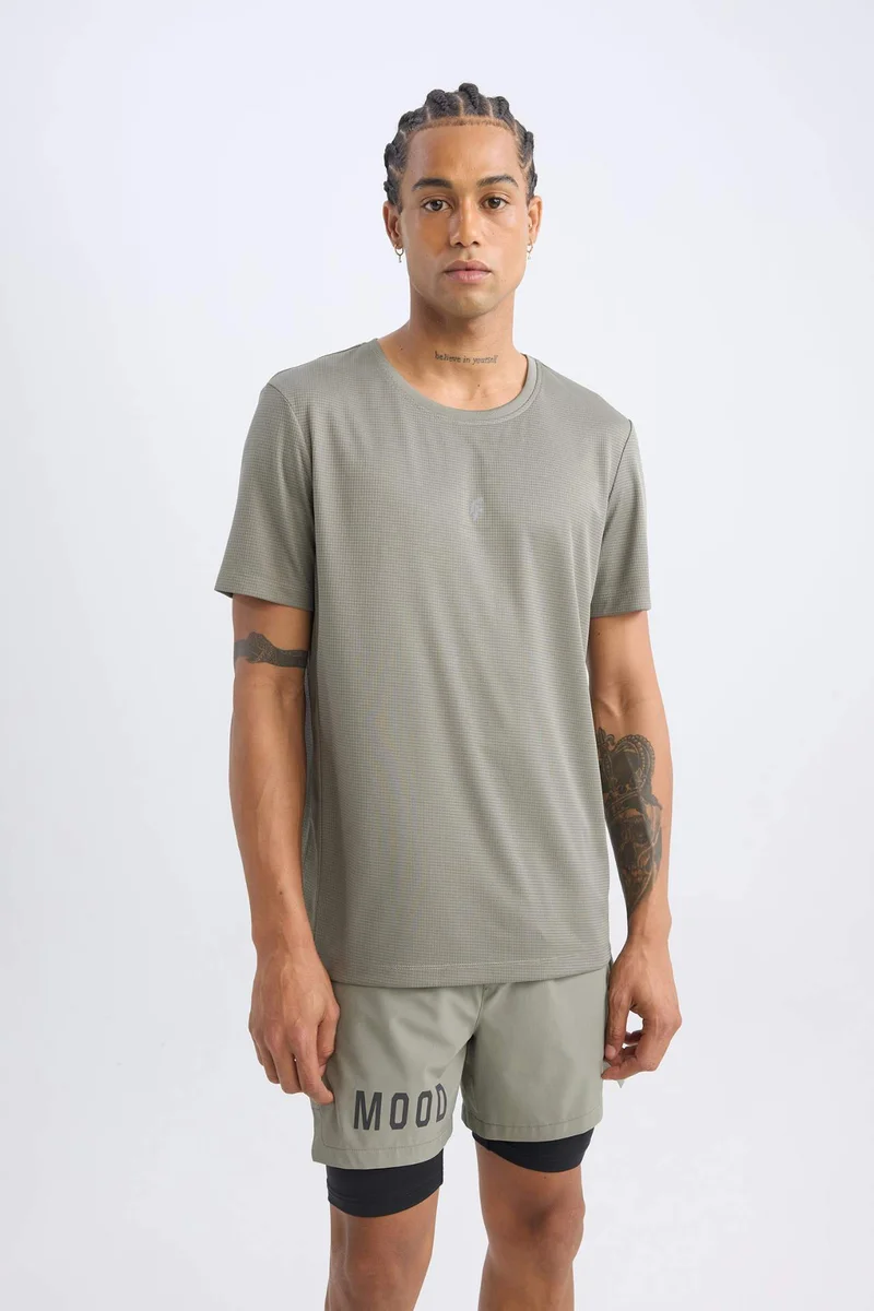 ديفاكتو DeFactoFit Slim Fit Short Sleeve Sports T-Shirt