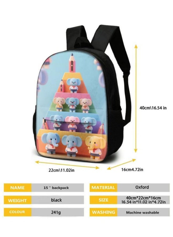 Bright Li Fire Cute and practicality coexist! Three-piece cartoon bags loved by children and teenagers (available for students, children, friends on outings, mountain climbing, schooling, etc.) - 66  - Image 5