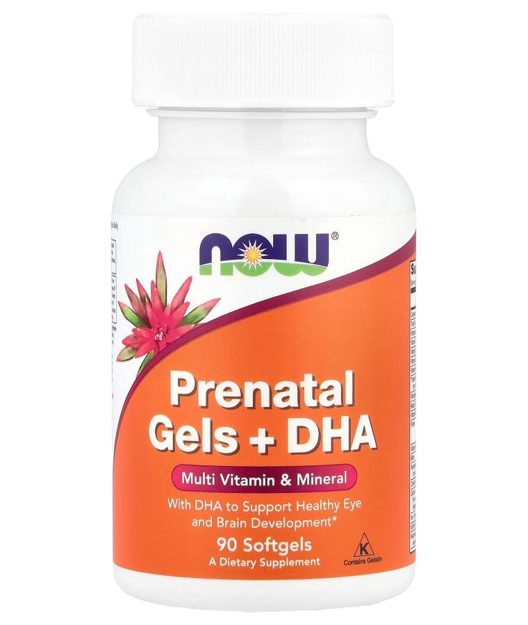 now Prenatal Gels + DHA 90 Softgels