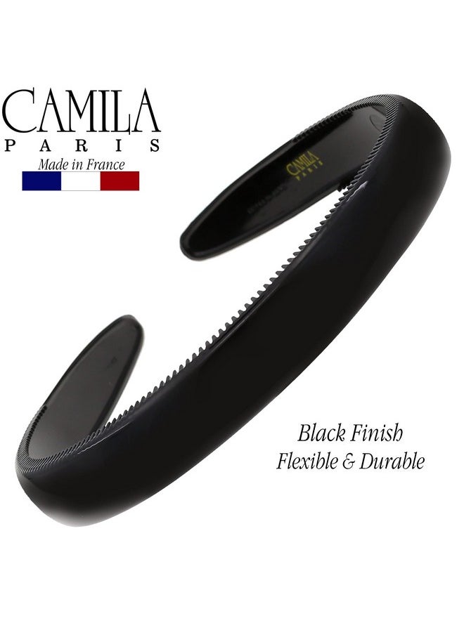 Paris Cp3012 French Fashion Headband For Women Very Flexible With Teeth For Strong Hold Grip Women'S Hairband No Slip Durable Styling Girls Hair Accessories Made In France With Cellulose - pzsku/Z44DD08781672A4F80983Z/45/_/1719064803/43b9331f-96e2-468a-8306-8ab501223845