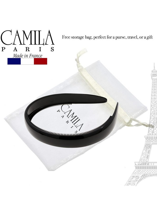 Paris Cp3012 French Fashion Headband For Women Very Flexible With Teeth For Strong Hold Grip Women'S Hairband No Slip Durable Styling Girls Hair Accessories Made In France With Cellulose - pzsku/Z44DD08781672A4F80983Z/45/_/1719064804/86d99f0d-28cc-4675-8d15-55b2e3e0d6ea