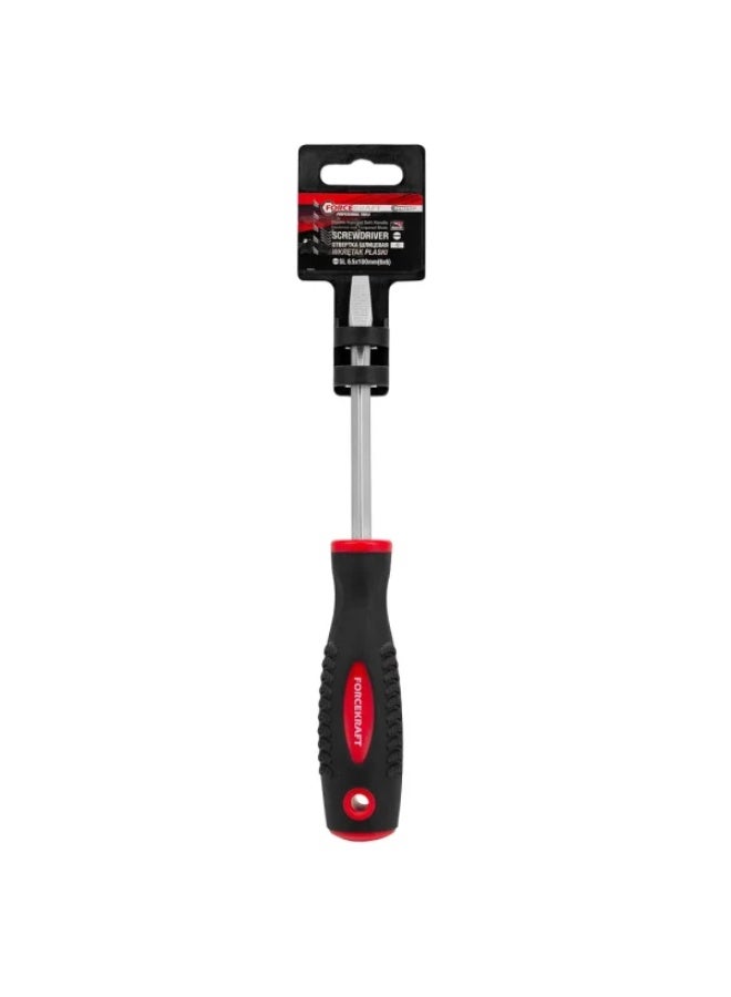 مفك مسطح مغناطيسي للاستخدام مع المفتاح "profi" s2 sl6.5x100mm, in plastic holder
